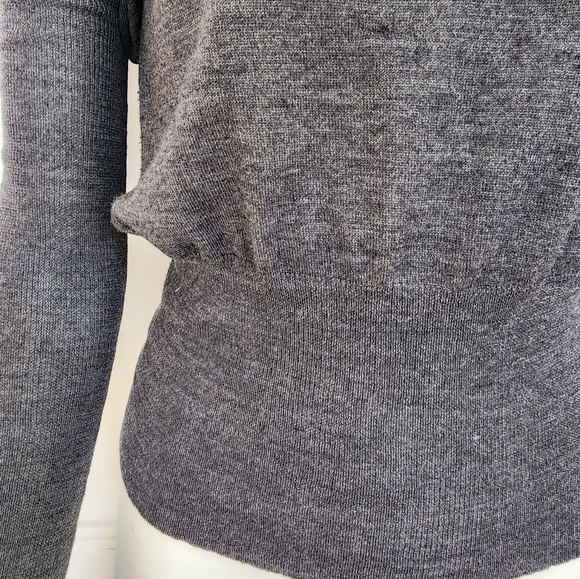 Jacob Size S thin charcoal sweater - Picture 5 of 11
